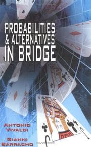 Tapa de Probabilities & Alternatives in Bridge