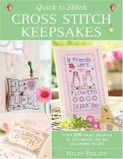 Tapa de Quick To Stitch Cross Stitch Keepsakes
