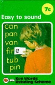 Tapa de Easy to Sound/Book 7C. (Key Words)