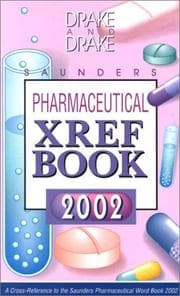 Tapa de Saunders Pharmaceutical XREF Book 2002