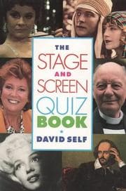 Tapa de The Stage and Screen Quiz Book