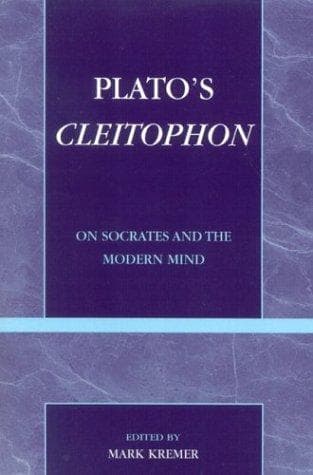 Tapa de Plato's Cleitophon