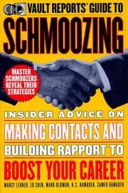 Tapa de Vault Reports guide to schmoozing