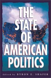 Tapa de The State of American Politics