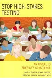 Tapa de Stop high-stakes testing