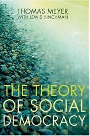 Tapa de The Theory of Social Democracy