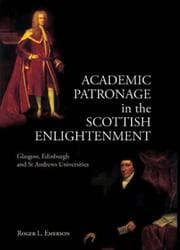 Tapa de Academic patronage in the Scottish enlightenment