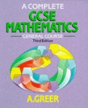 Tapa de A Complete GCSE Mathematics