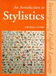 Tapa de An Introduction to Stylistics (Investigating English Language)