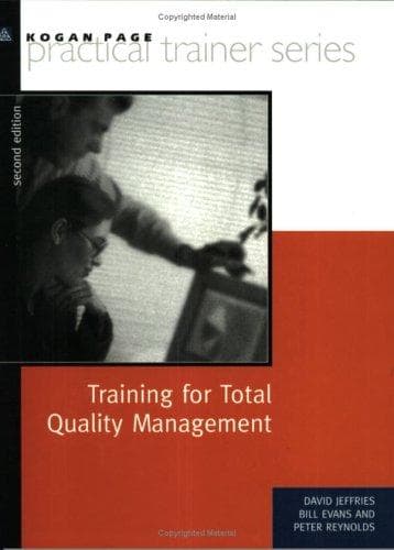Tapa de Training for total quality management