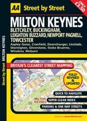 Tapa de AA Street by Street: Milton Keynes