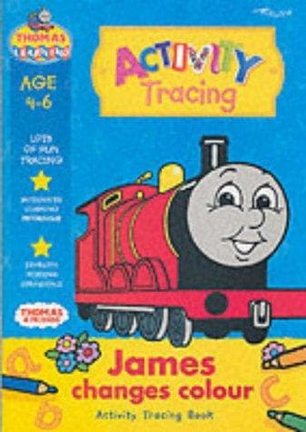 Tapa de James Changes Colour (Thomas the Tank Engine Learning Programme)