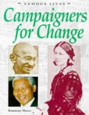 Tapa de Campaigners for Change (Famous Lives)