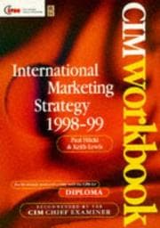 Tapa de International Marketing Strategy, 1998-99