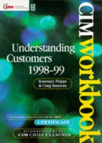Tapa de Understanding Customers 1998-99