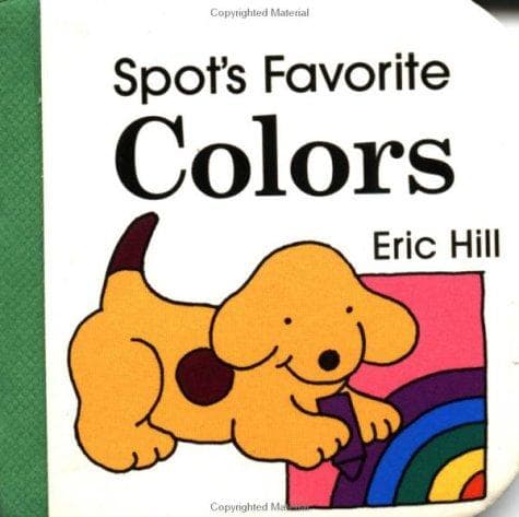 Tapa de Spot's favorite colors