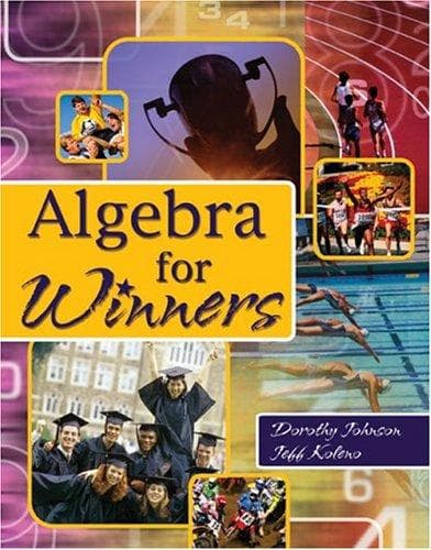 Tapa de Algebra for Winners