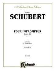 Tapa de Four Impromptus, Op. 90