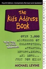 Tapa de The Kid's Address Book (Kid's Address Book, 4th ed)