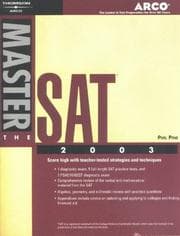 Tapa de Master the SAT, 2003/e w/out CD-ROM (Master the Sat)