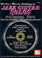 Tapa de Mel Bay's Master Anthology of Jazz Guitar Solos