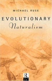 Tapa de Evolutionary naturalism