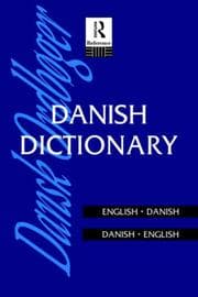Tapa de Danish dictionary