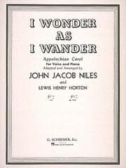 Tapa de I Wonder as I Wander