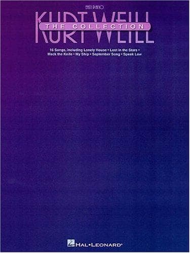Tapa de The Kurt Weill Collection