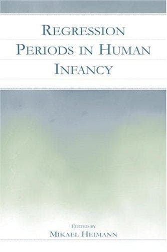 Tapa de Regression periods in human infancy