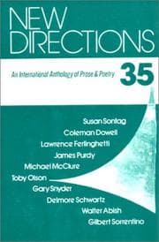 Tapa de New Directions in Prose and Poetry 35 (New Directions in Prose & Poetry)