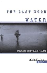 Tapa de The last good water
