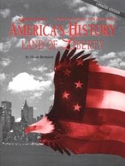 Tapa de Tg Americas History: Lol Hb: Land of Liberty (Americas History: Lol)