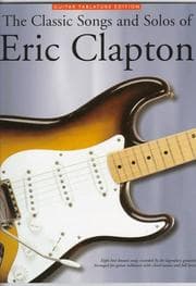 Tapa de The Classic Songs and Solos of Eric Clapton: Eight Best-Known Songs Recorded by the Legendary Guitarist