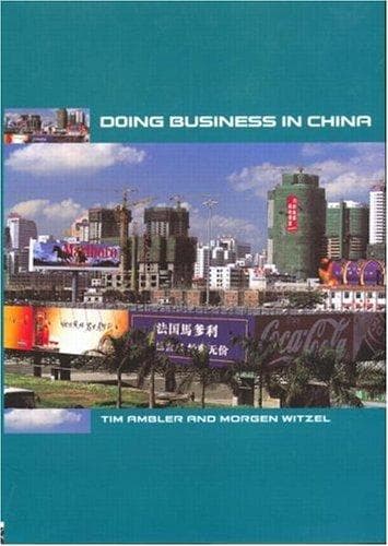 Tapa de Doing Business in China