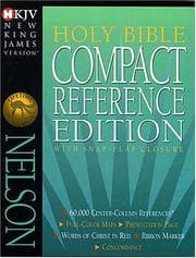 Tapa de Holy Bible Compact Reference Edition