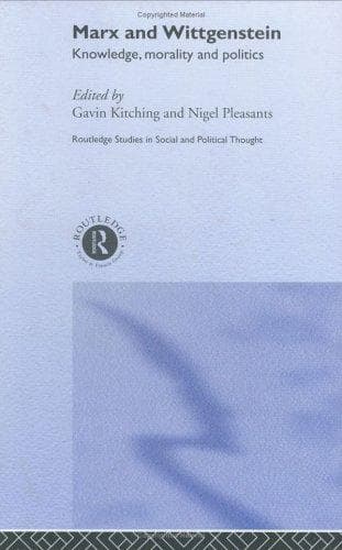 Tapa de Marx and Wittgenstein