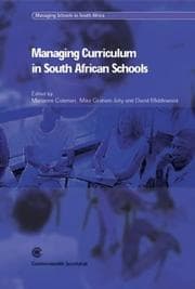 Tapa de Managing the curriculum in South African schools