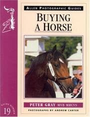 Tapa de Buying a Horse (Allen Photographic Guides)