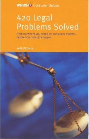 Tapa de 420 Legal Problems Solved ("Which?" Consumer Guides)
