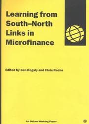 Tapa de Learning from South-North Links in Microfinance (Oxfam Working Papers)