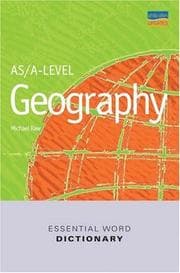 Tapa de AS/A-Level Geography Essential Word Dictionary