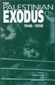 Tapa de Palestinian Exodus, 1948-1998