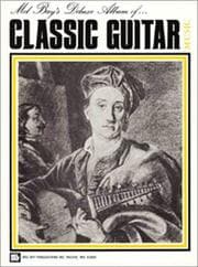 Tapa de Mel Bay's Deluxe Album of Classic Guitar Music