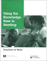 Tapa de Using the knowledge base in reading