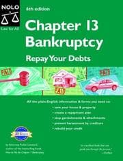 Tapa de Chapter 13 bankruptcy