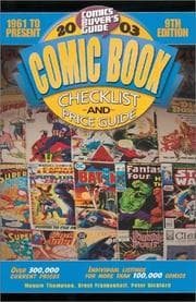Tapa de 2003 Comic Book Checklist and Price Guide