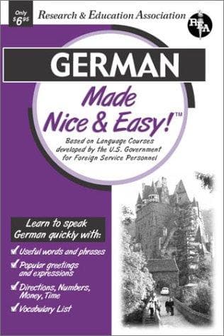 Tapa de German Made Nice & Easy (Languages Made Nice & Easy)