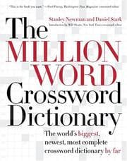 Tapa de The million word crossword dictionary