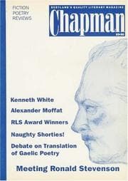 Tapa de Meeting Ronald Stevenson (Chapman New Writing)